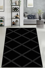 Conceptum Alfombra de Pasillo Dotted Line Djt Multicolor 80 x 100 cm